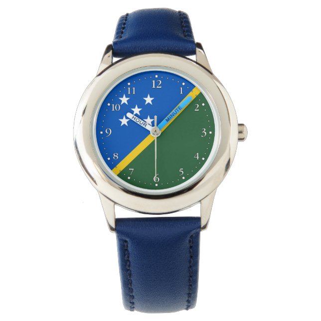 Solomon Islands Flag Watch (Front)