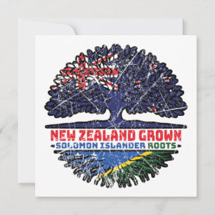 Solomon Islands Islander New Zealander New Zealand Card