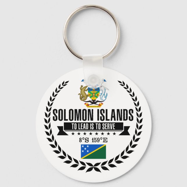 Solomon Islands Key Ring (Front)