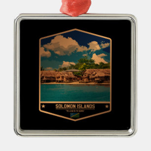 Solomon Islands Metal Ornament