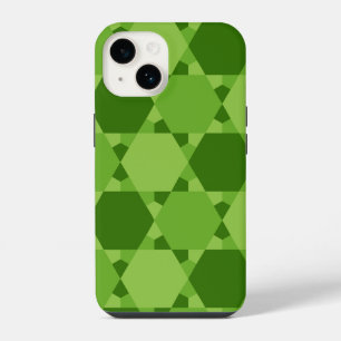 Solomon Seal Star of David Optical Illusion iPhone Case