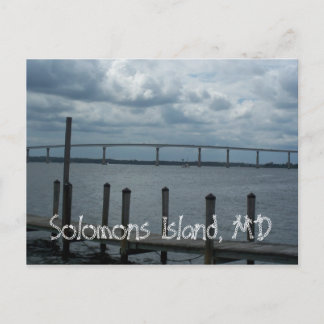Solomons Island, MD Postcard