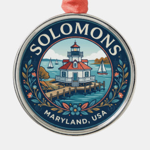 Solomons USA Metal Ornament
