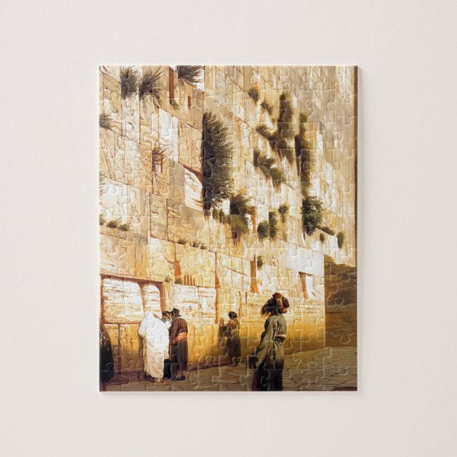 Solomon's Wall, Jerusalem by Jean-Leon Gerome Jigsaw Puzzle (Vertical)