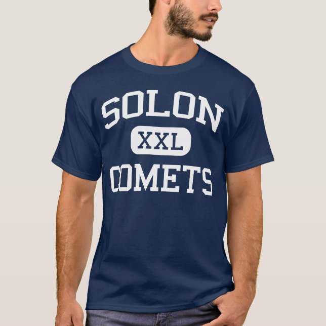 Solon - Comets - Solon High School - Solon Ohio T-Shirt (Front)