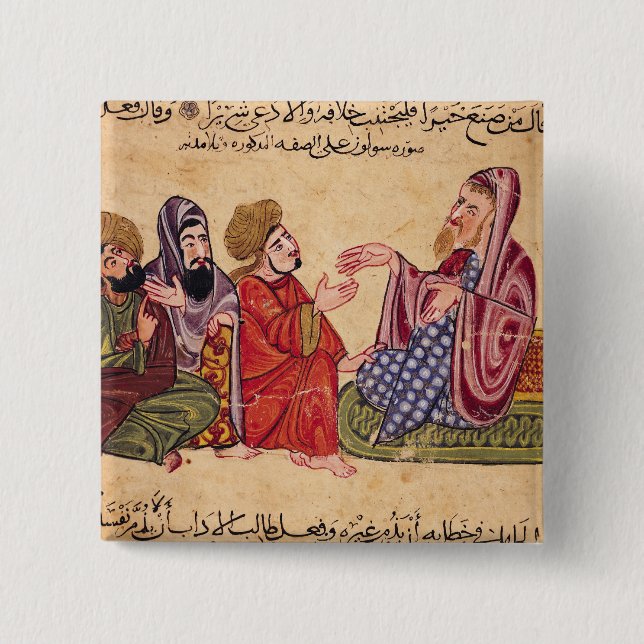 Solon Teaching 15 Cm Square Badge (Front)