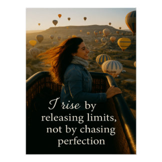Solos Flight:Solo Woman Balloon Ride Wall Art