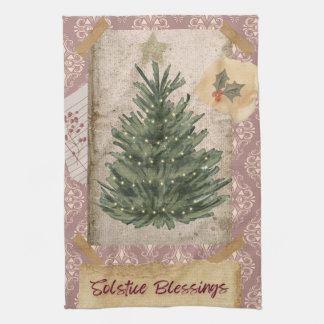 Solstice Blessings Kitchen Towel