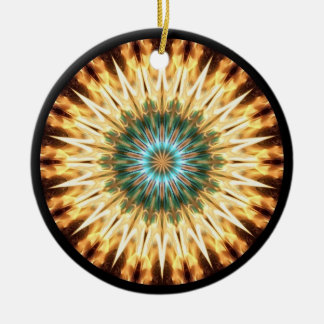 Solstice Fire 2 Ceramic Ornament