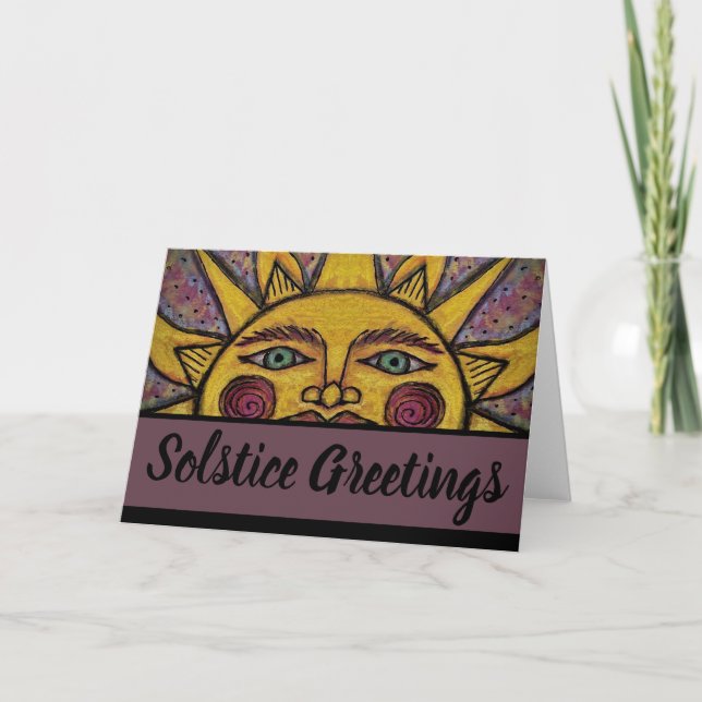 Solstice Greeting Card (Front)