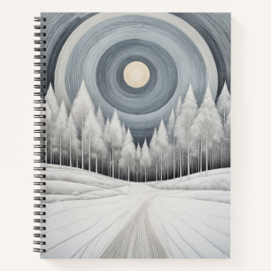 Solstice Journey Spiral Notebook