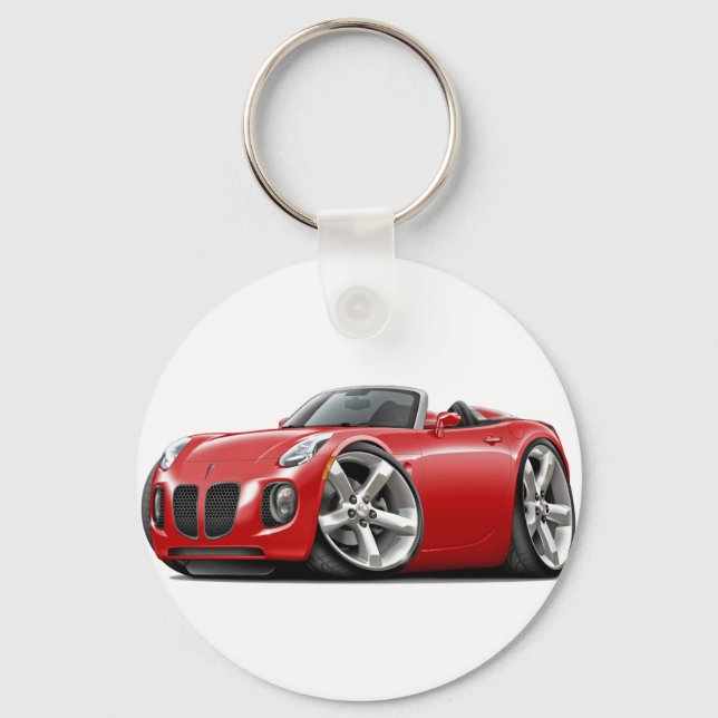 Solstice Red Convertible Key Ring (Front)
