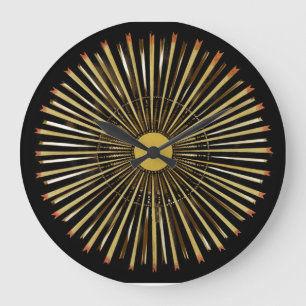 Solstice Sun Clock.  Large Clock