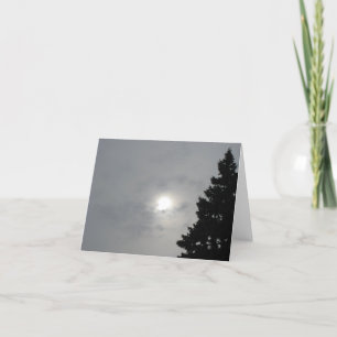 Solstice Sun II Blank (Add Your Message Inside) Ca Card