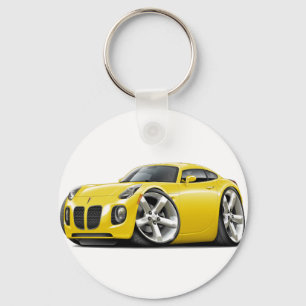 Solstice Yellow Car Key Ring