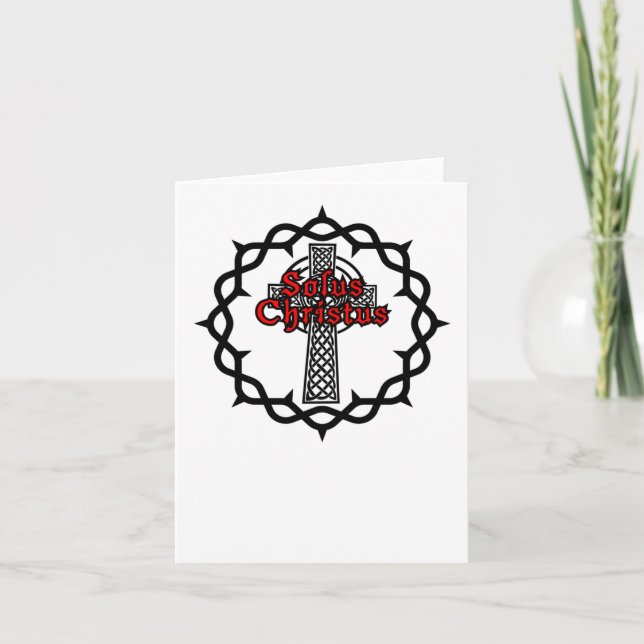 Solus Christus  Card (Front)