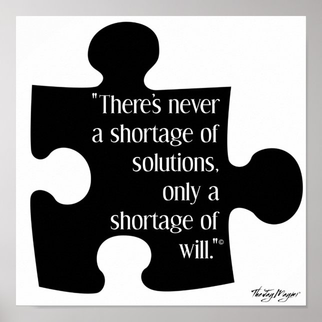 "Solutions" Poster (Front)