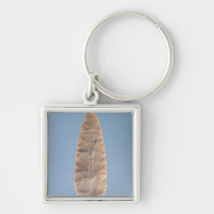 Solutrean 'laurel leaf' blade, found at Volgu, Key Ring