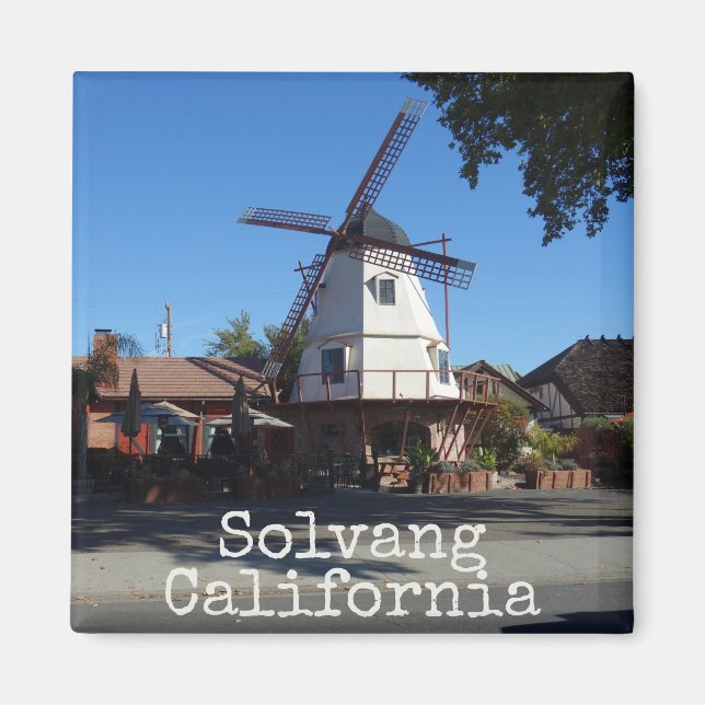 Solvang California Magnet (Front)