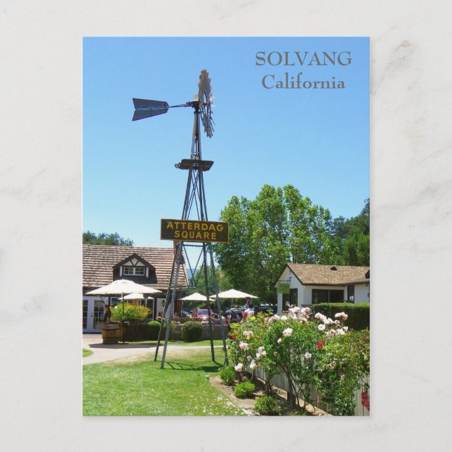 Solvang Postcard! Postcard (Front)