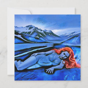 “Sólvátra” - Flame Beneath Ice Holiday Card