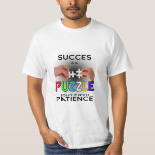 Solve the Puzzle: Patience Leads to Success T-Shirt