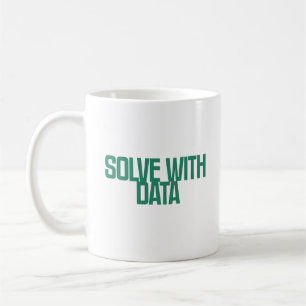 Solve With Data Analytical Problem Solving Coffee Mug