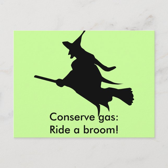 Solving the energy and oil/gas crisis postcard (Front)