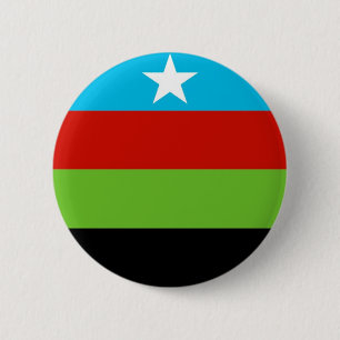 Somali Bantu Liberation Movement Flag 6 Cm Round Badge