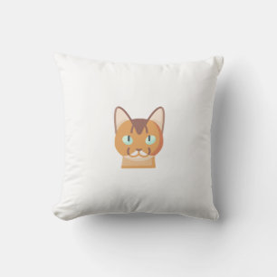 Somali cat cushion