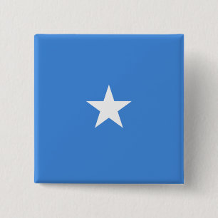 Somali Flag 15 Cm Square Badge