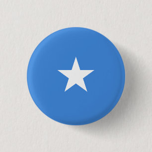 Somali Flag, Flag of Somalia 3 Cm Round Badge
