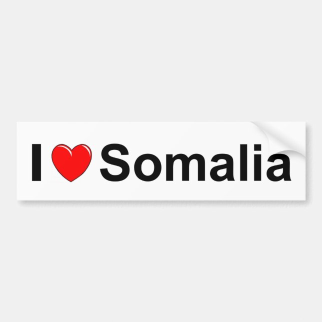 Somalia Bumper Sticker (Front)