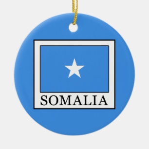 Somalia Ceramic Ornament