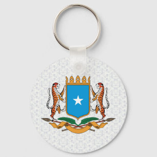 Somalia Coat of Arms detail Key Ring