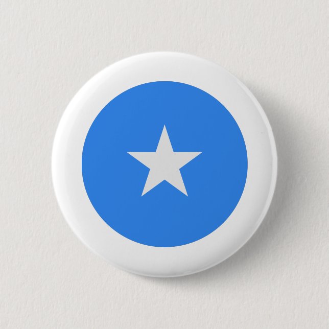 Somalia Flag 6 Cm Round Badge (Front)
