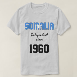 Somalia Flag and Coat Of Arms Patriotic T-Shirt