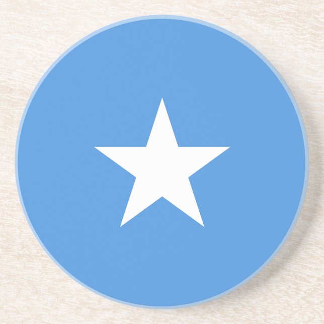 Somalia Flag Coaster (Front)