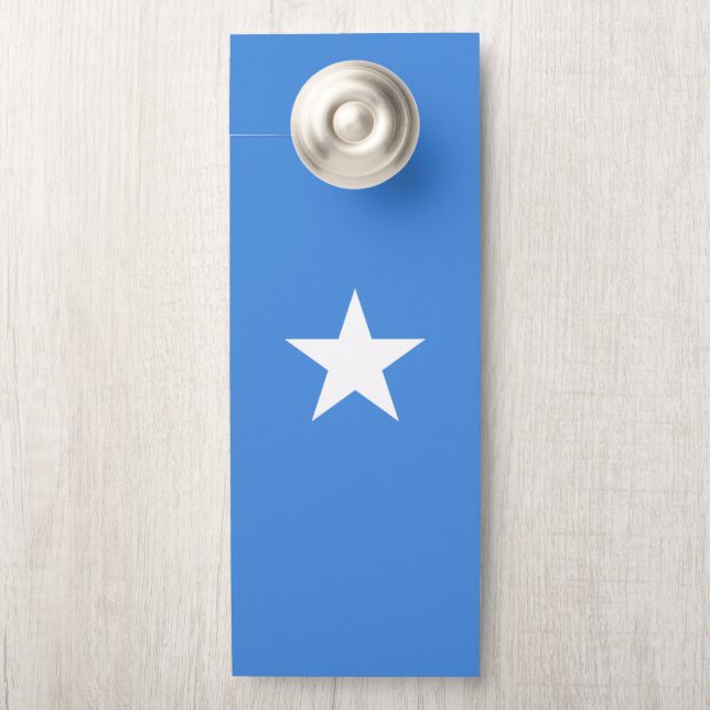 Somalia flag door hanger (On Knob)