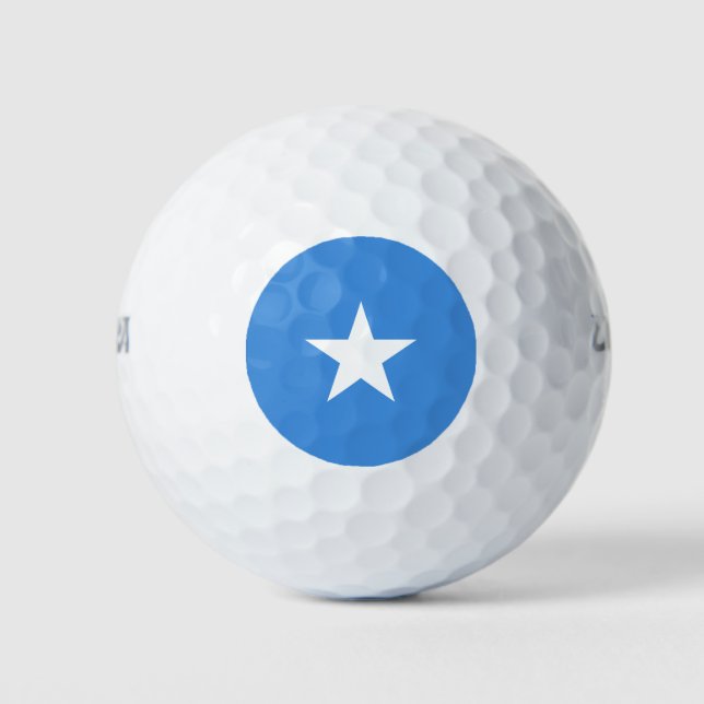Somalia Flag Golf Balls (Front)
