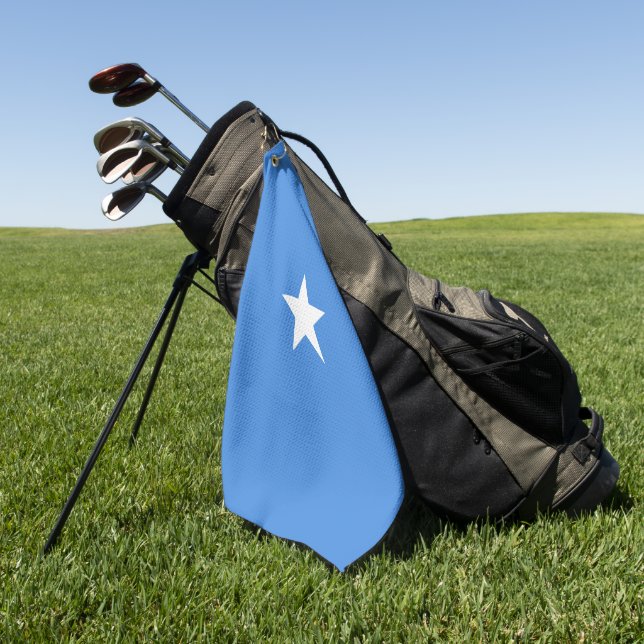 Somalia flag golf towel (Green)