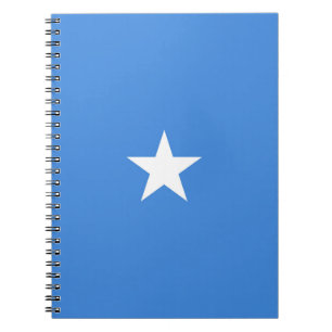 Somalia flag notebook