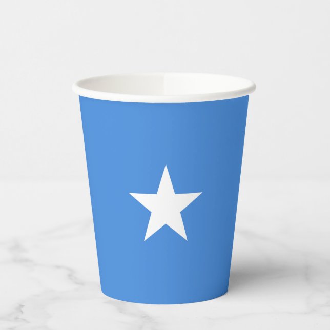 Somalia flag paper cups (Left)