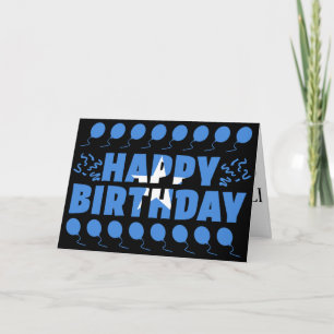 Somalia Flag Patriotic Birthday Card