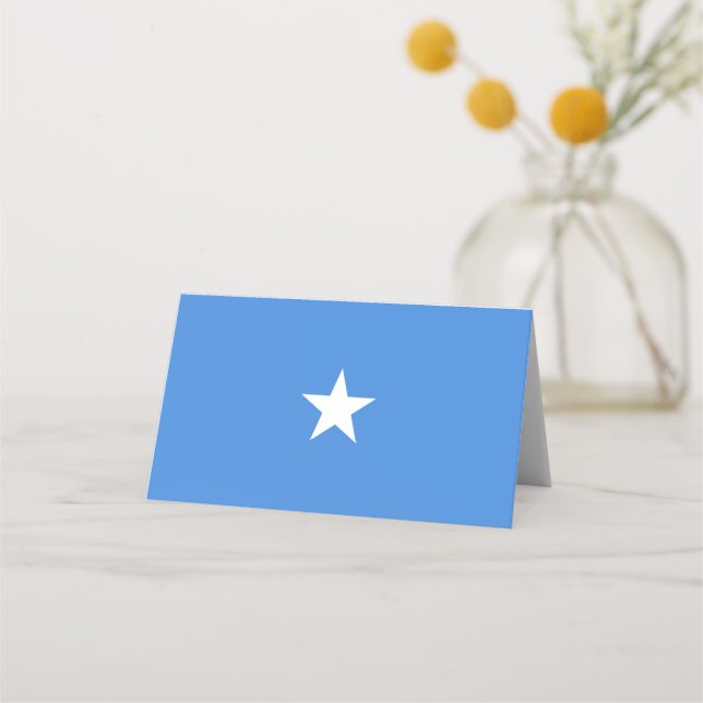 Somalia flag place card (Front)