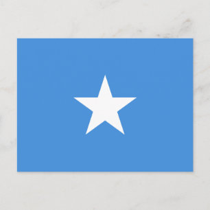 Somalia Flag Postcard