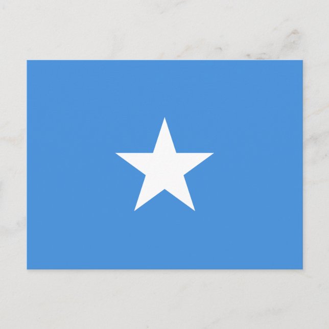 Somalia Flag Postcard (Front)