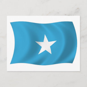 Somalia Flag Postcard