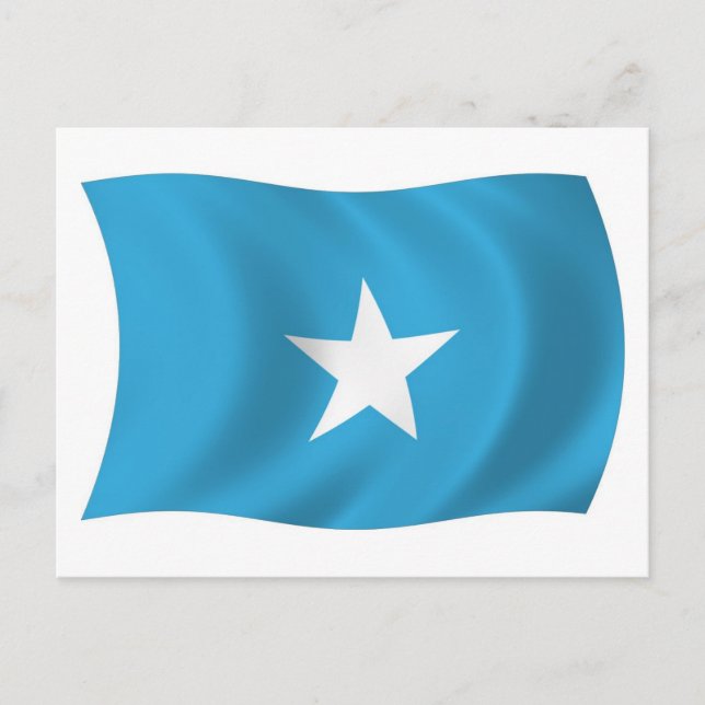 Somalia Flag Postcard (Front)