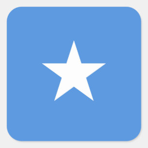 Somalia Flag Square Sticker